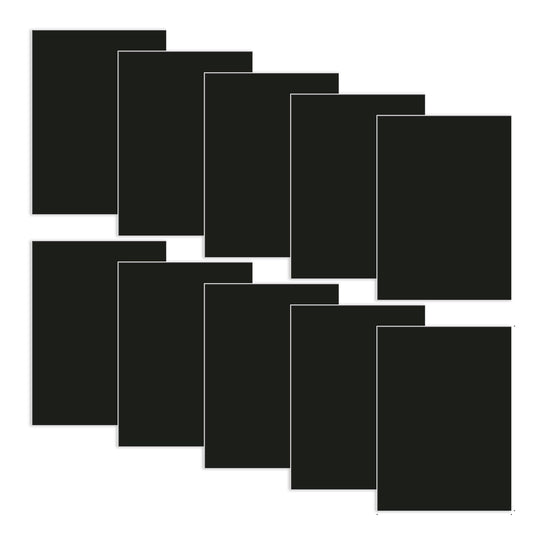 【10-Pack】Briartw 0.9mm Thick Magnetic Storage Cards for Die & Stamp Organization, Multipurpose Fridge Magnets & Writing Board - Ultimate Crafting Storage Solution,Die and Stamp Storage Magnetic Panels