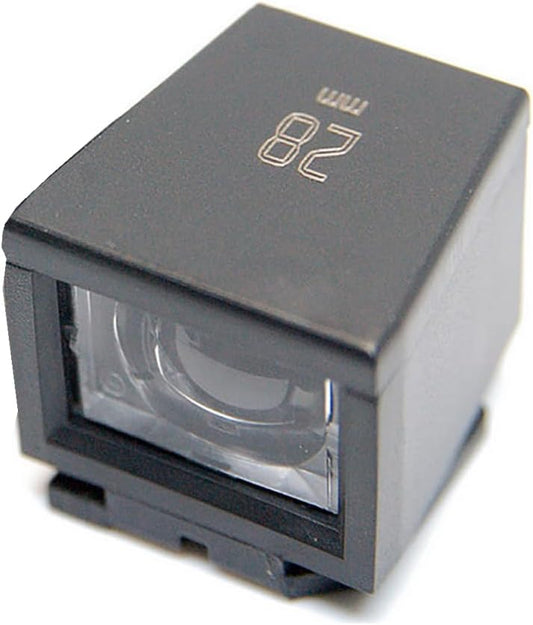 XHSESA 28mm 35mm 40mm (28mm) Optical Viewfinder for Ricoh GR for Leica X Series, Side Axis Finder for Compact Cameras