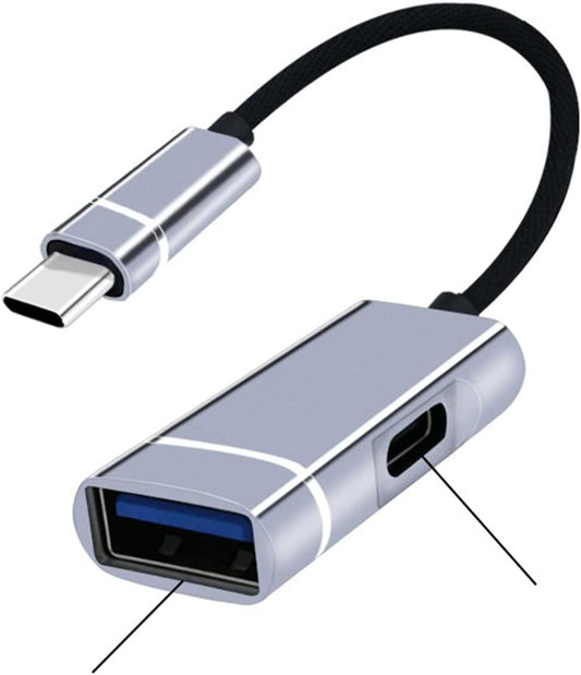 Yhplxyuus 2 1 USB3.0 Multifunctional Dockiong Station in USB Type C Hub Adapter to + PD Charging Port OTG Cable
