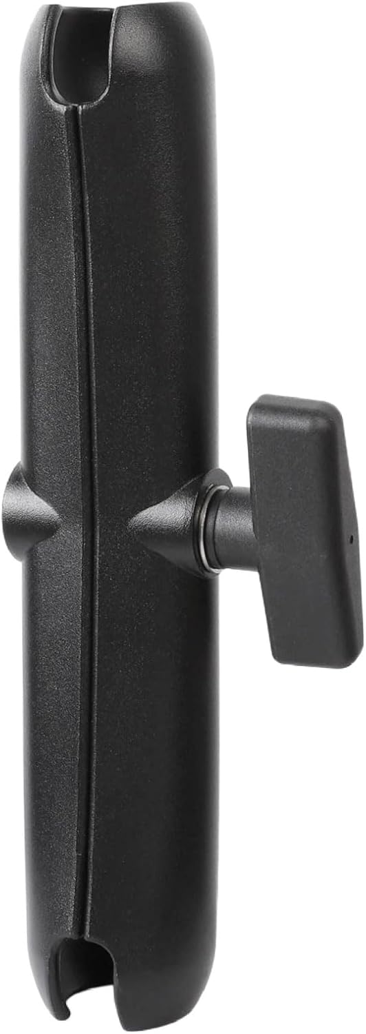xik 1.5" 9.1" (23cm) Heavy Duty Ball Double Socket Arm - Aluminum Alloy Extension for Marine Electronics, RAM Mount