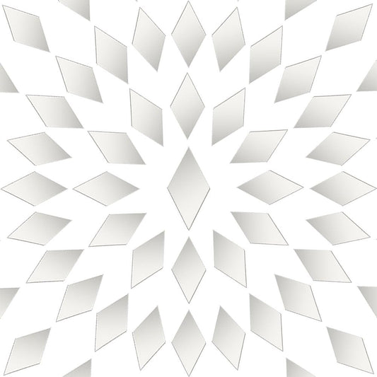 OLYCRAFT 500Pcs Rhombus Mirrors Mosaic Tiles 1.1x0.6 Inch Self-Adhesive Mosaic Tiles Rhombus Acrylic Mirror Tile Acrylic Tile with Mirrors Effect for DIY Crafts Art Wall Home Decorations