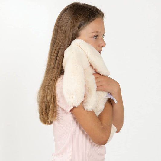 Vermont Teddy Bear Ivory Easter Bunny Stuffed Animal | 15 Inch Soft Plushies and Bunny Toys | Emotional Support Plush for Kids and Adults | Cuddly Buddy Collection Plushie for Snuggling