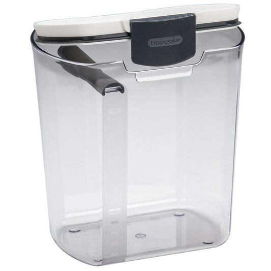 Progressive ProKeeper Baker's Airtight Kitchen Storage Canister Container Set for Flour, Sugar & More, Keeps Ingredients Fresh, with Accessories (Multicolor, 6- Piece)