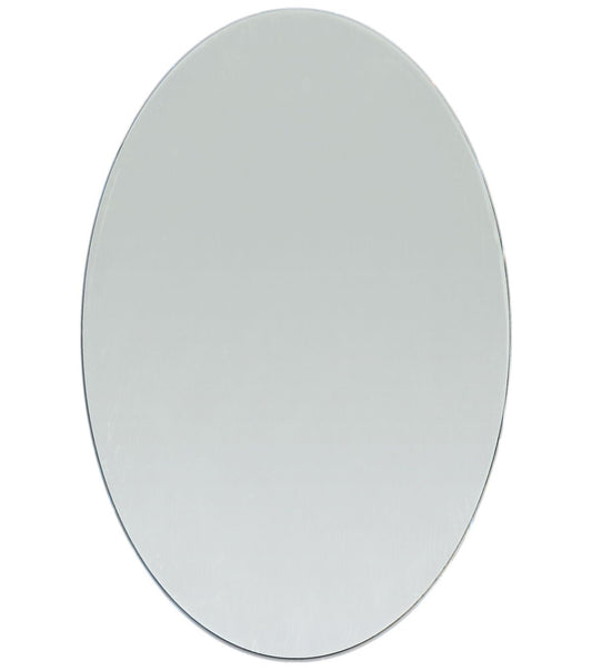 4 x 6 inch Oval Glass Craft Mirrors Bulk 12 Pieces Mosaic Tiles