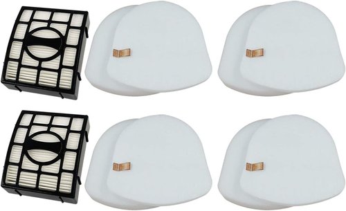 Dttery ZU561 UV730 Filters - Replacement for Shark ZU560, ZU660, UV650 Vacuums | 4 Foam, 4 Felt, 2 HEPA