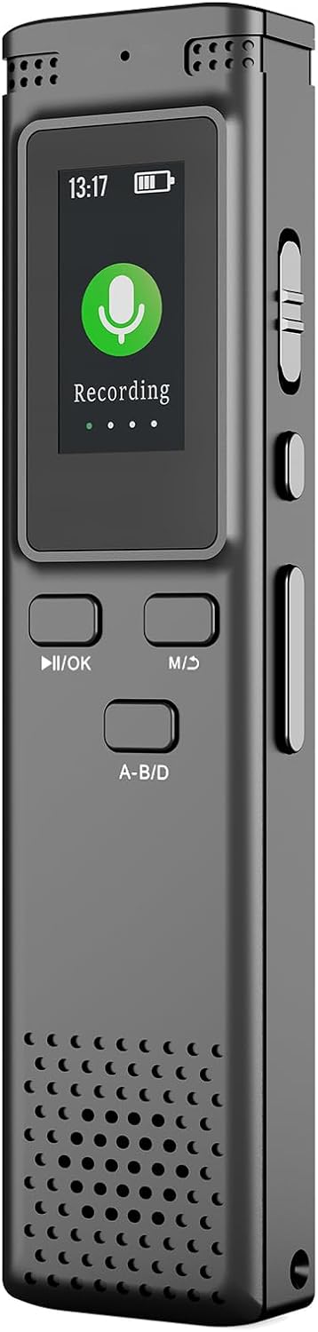 ZIZEV 0.96in 98/2000/XP, (64GB) Digital Voice Recorder, TFT Color Screen Portable Audio Recording Device with Voice