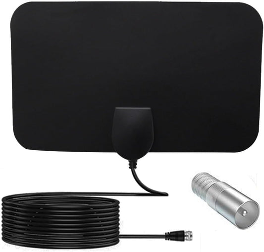 Bwxsyws 360Signal 4K 1080p TV Antennas, HD Digital Antenna for Smart TV Indoor, Reception-Digital tv Antenna Indoor