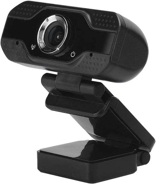 ciciglow 1080P PC Webcam, Desktop Computer Camera USB with Microphone USB Online Class Webcam for Live Streaming, Video