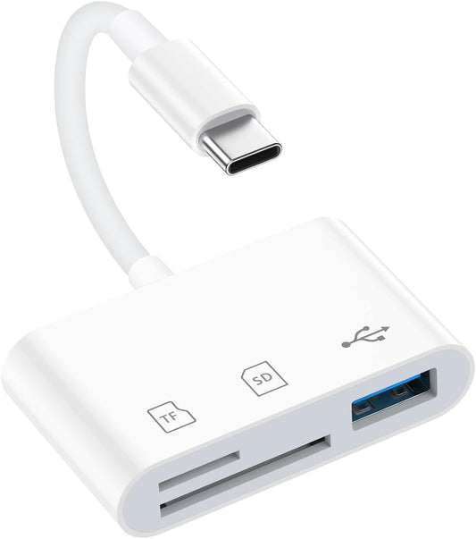 17 16 15, 3 1 SD Card Reader for iPhone MBODMI in SD/Micro SD Memory Card for iPhone/Mac, Digital Camera Adapter