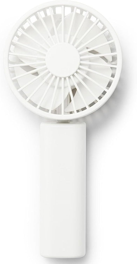 White/MJ-HF4-WH MUJI Rechargeable Compact Handy Fan