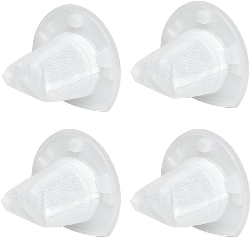 Black & Decker Replacement Filter - 4 Pack for Dustbuster Cordless Vacuum | Compatible with CHV1410L, CHV9610, CHV1210