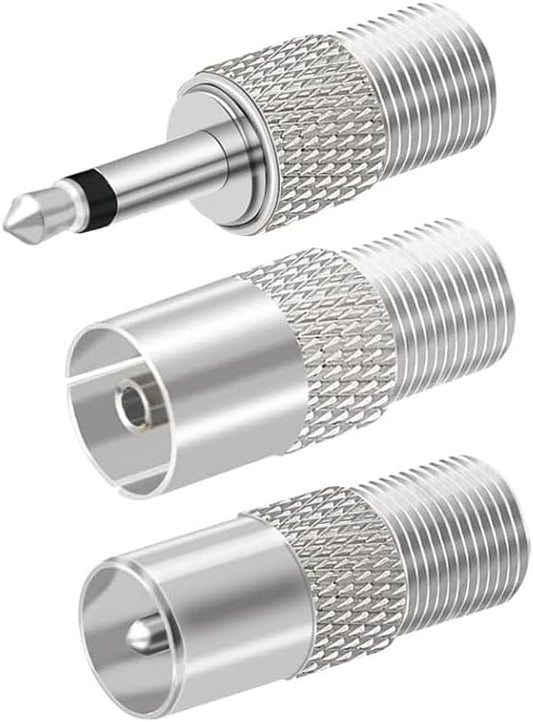 Woostars FM Radio Dipole Antenna Connector Adapters