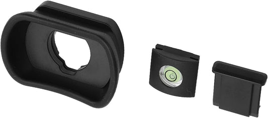 3 GFX100II, 100, XH1, GFX50S, T5, T4, T2 Yctze Pcs Camera Viewfinder Eye Cup, Hot Shoe Cover & Bubble Level for Fit