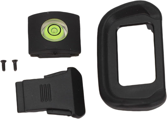 WIHFHGZ Set R10, 3 1 Camera Viewfinder Eyecup, Hot Shoe Cover and Level for in ABS Material - Easy Attachment