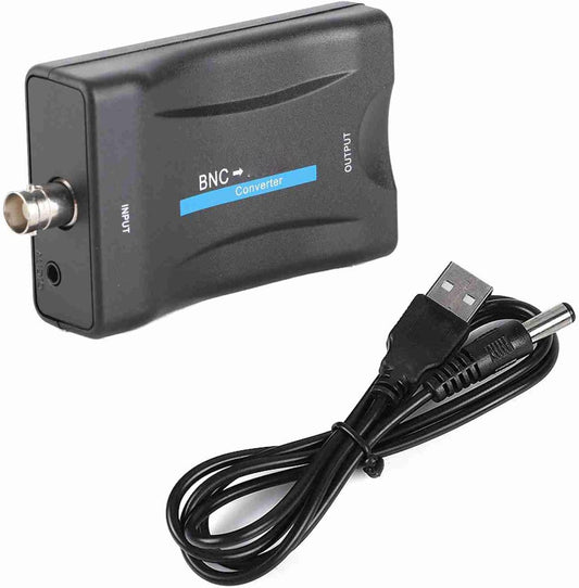 Tiiyee 1080P AC1420 BNC to HDMI Converter Adapter Female CVBS BNC HDMI Connector Coaxial Composite Transfer Analog