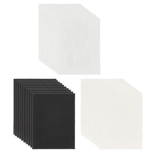 BENECREAT 50Pcs 7.87x5.91Inch Flower Pressing Paper Kit, 10Pcs Foam Pad, 10Pcs Drying Plate, 30Pcs Lining Paper for Pressing Flower Making Dried Plants Craft DIY