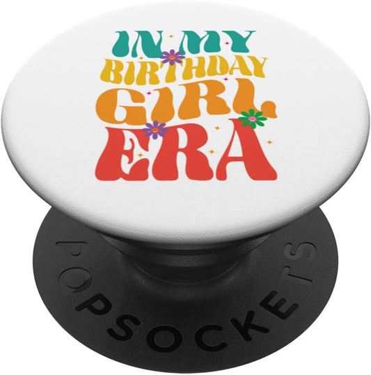 Couscous In My Birthday Girl Era Tie Dye Teen Birthday Party Girls PopSockets Standard PopGrip
