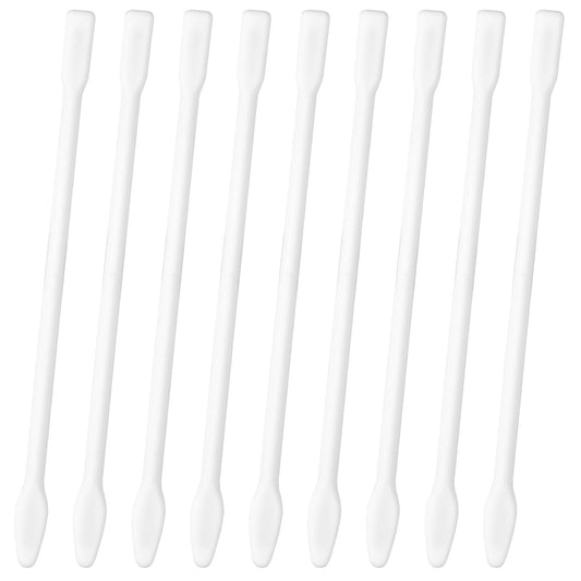 Gartful 9PCS Large Silicone Stir Sticks, Reusable Epoxy Resin Mixing Sticks, Non-Stick Craft Stirring Rods for Paint Mixing, Glitter Tumblers, Liquid Art Supplies, DIY Crafts Tools, White