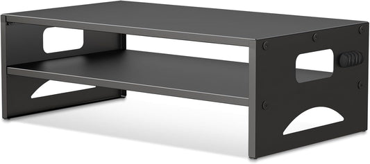 16.5 9.3 5.6 Pholiten Monitor Stand Riser, Desktop Stand, Computer Stand, Ergonomic Design, Two-Level Design, Desktop