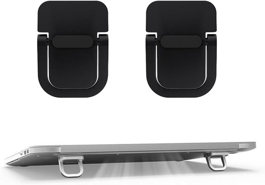 WedFeir 2pcs Keyboard Stands, Mini Laptop Stand for Desk, Portable Laptop Stand Compatible with MacBook Air Pro, Dell