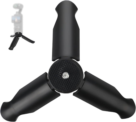 BOXOB 3 2, Mini Tripod for DJI Osmo Pocket & Portable Camera Tripod Stand, Black, ABS Material