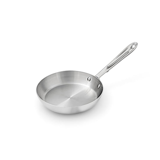All-Clad D3® Stainless Steel 7.5 inch Frying Pan - Made in the USA- The Original Bonded Professional Cookware- Oven Safe & Induction Compatible