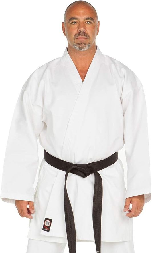 Ronin Karate Top - Medium Weight Karate Jacket - Smooth 100% Drill Cotton 9oz - Martial Arts Jacket