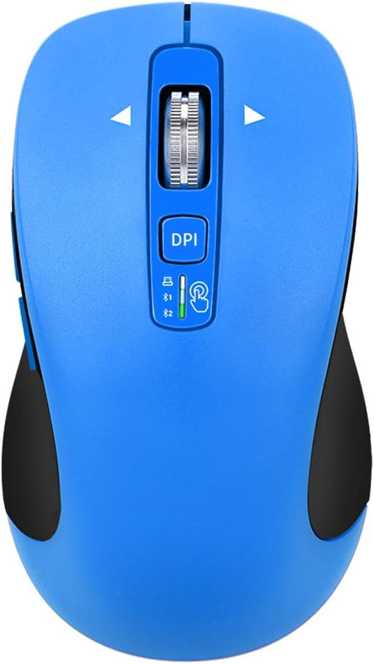 CITLLA BT1 BT2), 4-Way Wireless Bluetooth Mouse (USB + + Full Size, Scrolling, Multi-Device Silent Mouse for Computer