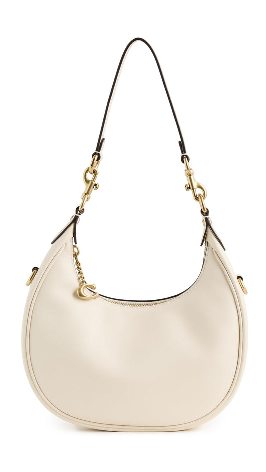 Coach Women's Glovetanned Leather Jonie Bag 22, Chalk, One Size