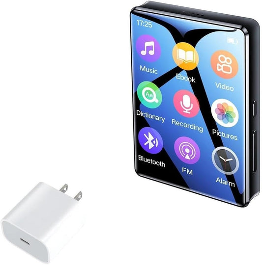 BoxWave MP3 (30W), 30W Charger Compatible with Majority Player with Bluetooth - PD GAN miniCube Tiny PD GAN Type-C Wall