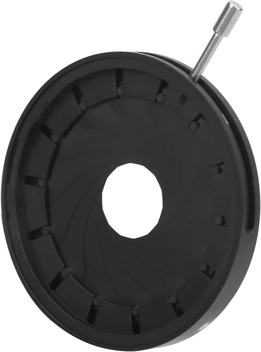 XZXCVN 1.5-34mm Adjustable Aperture Diaphragm Module, Aluminum Alloy, Inner Hole - Precise Light Control, Durable