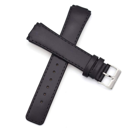 Genuine Leather Watch Strap Replacement for Skagen - 331XLSLB 331XLSLC4 331XLSL1 331XLRLD 331XLRLBO 331XLRLB (Black-2)