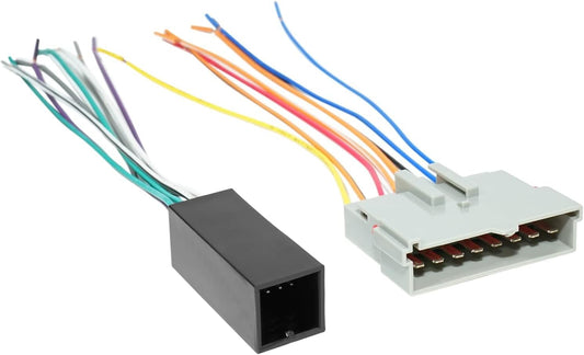 1986-2000 F150/250, RED WOLF Car Radio AMP Amplifier Integration Plug Wire Harness Compatible with Ford Mustang