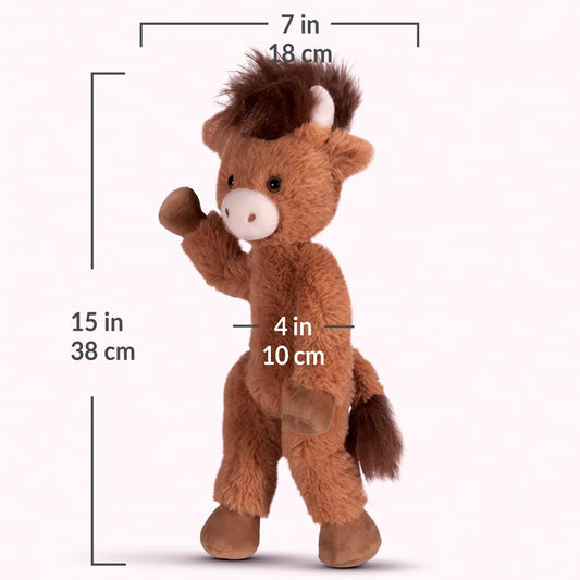 Vermont Teddy Bear Highland Cow Stuffed Animal 15" | Soft Plush Toy for Kids, Girls & Boys | 100% Recycled Stuffing | 18 Plastic Bottles Saved from Landfills