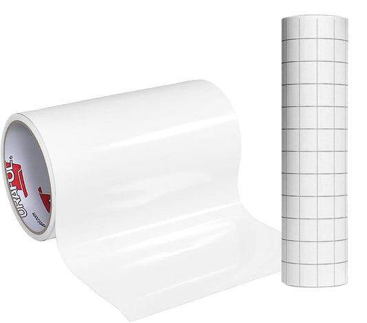 ORACAL 651 White Gloss Vinyl Roll – Durable Permanent Vinyl for Stickers, Decals & Crafting - (24" x 10ft w/Transfer Paper)