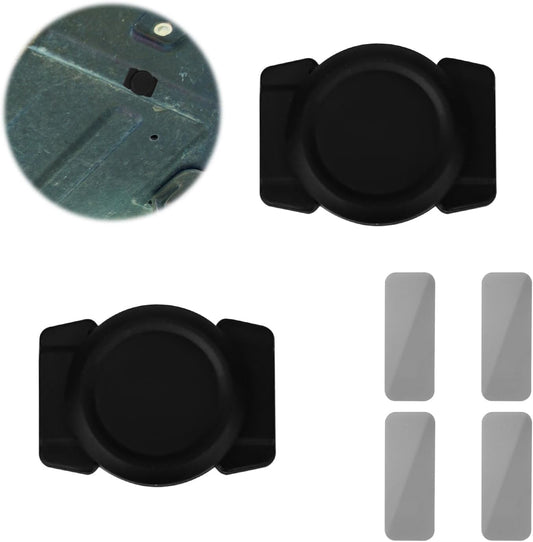 Tinoaly 2pcs 4pcs Magnetic Holder Case Compatible with AirTag, Waterproof Hidden Magnet Mount Silicone Protective Cover