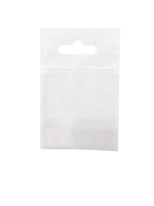 CuteBox Re-Sealable Hang Tab Poly Bags 6" x 9" 100pcs for Retail, Party Favors, Storage, Organization, Crafts, Labelling, Merchandise, Packaging, Display