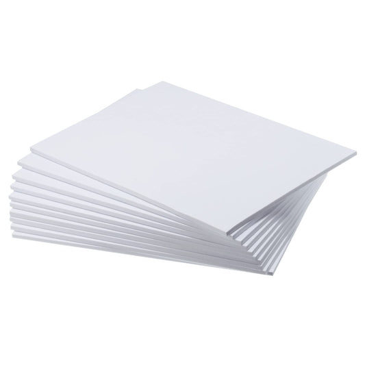 uxcell EVA Foam Sheets White 12 Inch x 9 Inch 6mm Thickness for Crafts DIY Pack of 10