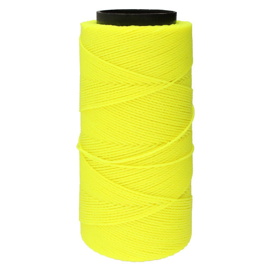 The Beadsmith Knot It Waxed Polyester Cord – Neon Yellow Color – 0.7mm Diameter – Light Wax, 144 Meters (472 Feet) Per Spool – Make Jewelry, Macrame, Friendship Bracelets and DIY Crafts