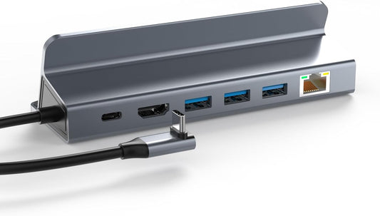 Tiergrade 6-in-1 4K 3 3.0, USB C Hub, USB C Hub, HDMI, x USB-A Ethernet for MacBook Pro, Steam Deck Docking Station