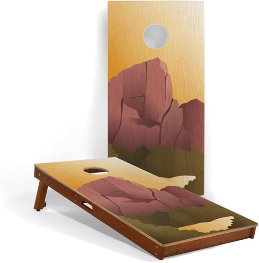 Elakai National Parks Series Premium Regulation Cornhole Boards 2x4