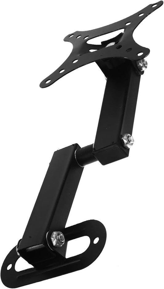 balacoo 14-27 Inch Adjustable Monitor Wall Mount Bracket for Computer Screens and Tvs, Fixed No-Drill Screen Holder