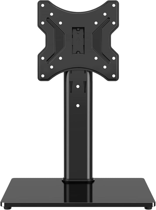 TVON 20-43 inch 4 88 Lbs, 200x200mm Universal TV Stand Base, Swivel Table Top TV Stand for TVs/Monitors with Level