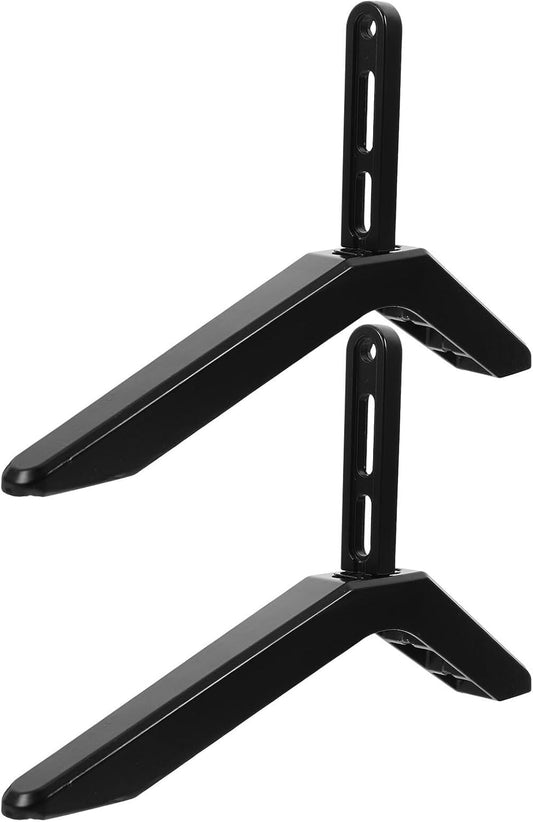 TOMETURE 32-55 Inches, Universal Tv Stand with Mount and Screws, Tabletop Tv Bracket Pedestal for Flat Screens