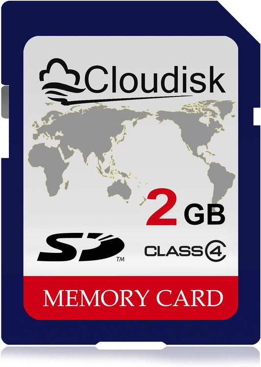Cloudisk 2GB 4 2G (2 SD Card Class Flash Memory Card SLC Standard Secure Digital Cards GB)