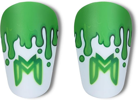 MiniGuards - Mini Shin Guards for Soccer Players - Tiny Shin Pads for Men, Women, Teens - Miniature Shin Guards 3.9 x 2.4 inch - Perfect for High Level Soccer Athletes