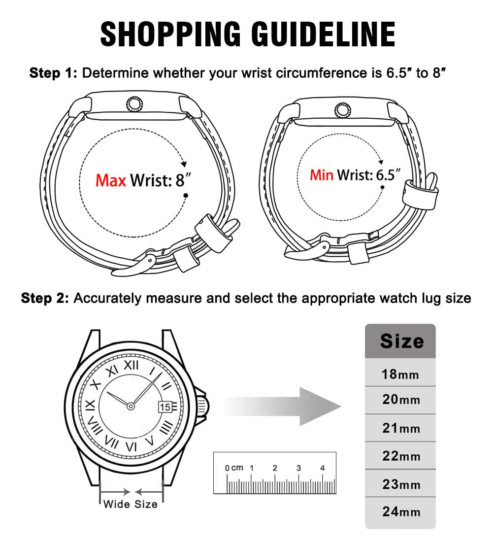 Ritche 20mm Leather Watch Band Quick Release Leather Watch Strap Compatible with Timex Weekender 40mm / Citizen BN0150-28E Watch Bands for Men Women - Coffee, White Elephant Gifts, Stocking Stuffers for Men, Father's Day gifts