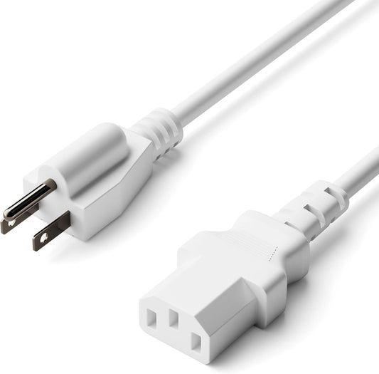 THE CIMPLE CO 15 3 C13 5-15P C13 320-15 (4 FT - Prong AC Power Cable for Computer, Medical, Server, & Desktop - Power
