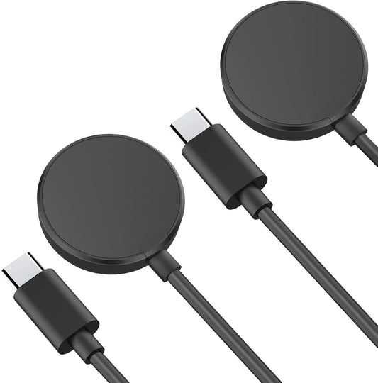 Clolasa 2 Pack 8/8 Classic/7/Ultra/6/6 Classic/5/5 Pro/4/4 Classic/3/Active 2/Active 3.3FT for Samsung Galaxy Watch