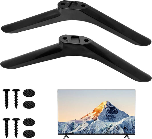 1Pair 32 Inch, Universal TV Stand Legs Replacement TV Feet for Samsung with Screws, Universal Legs Replacement